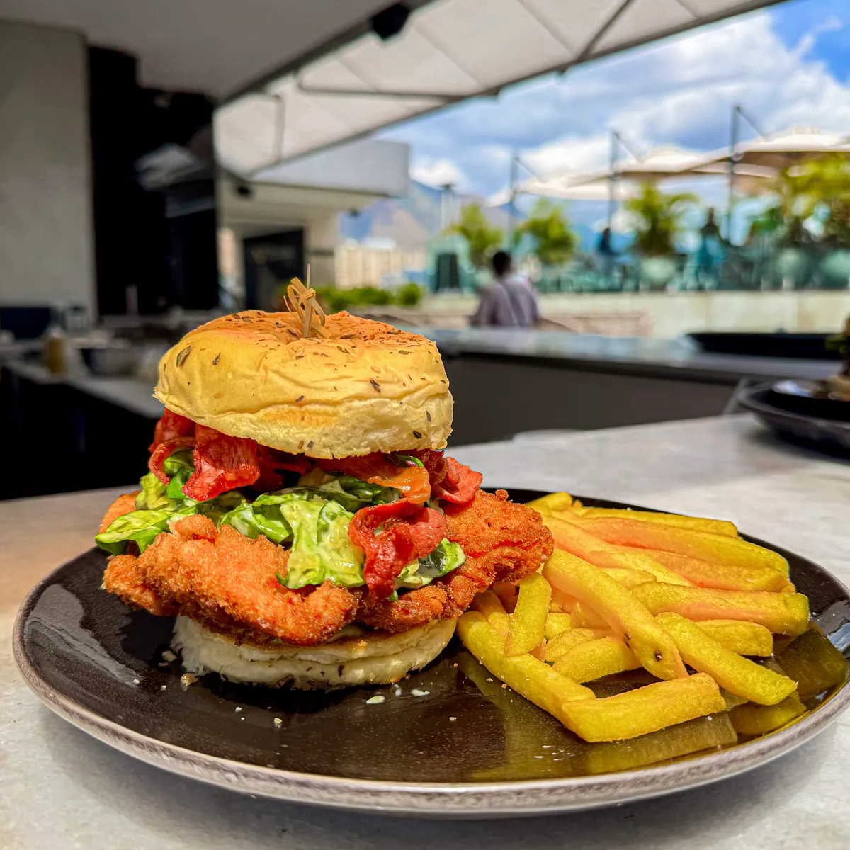 Plato gourmet de The View by California